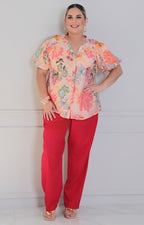 IA Pantalon recto con elàstico - PANTALON CURVY Boutiquemirel 