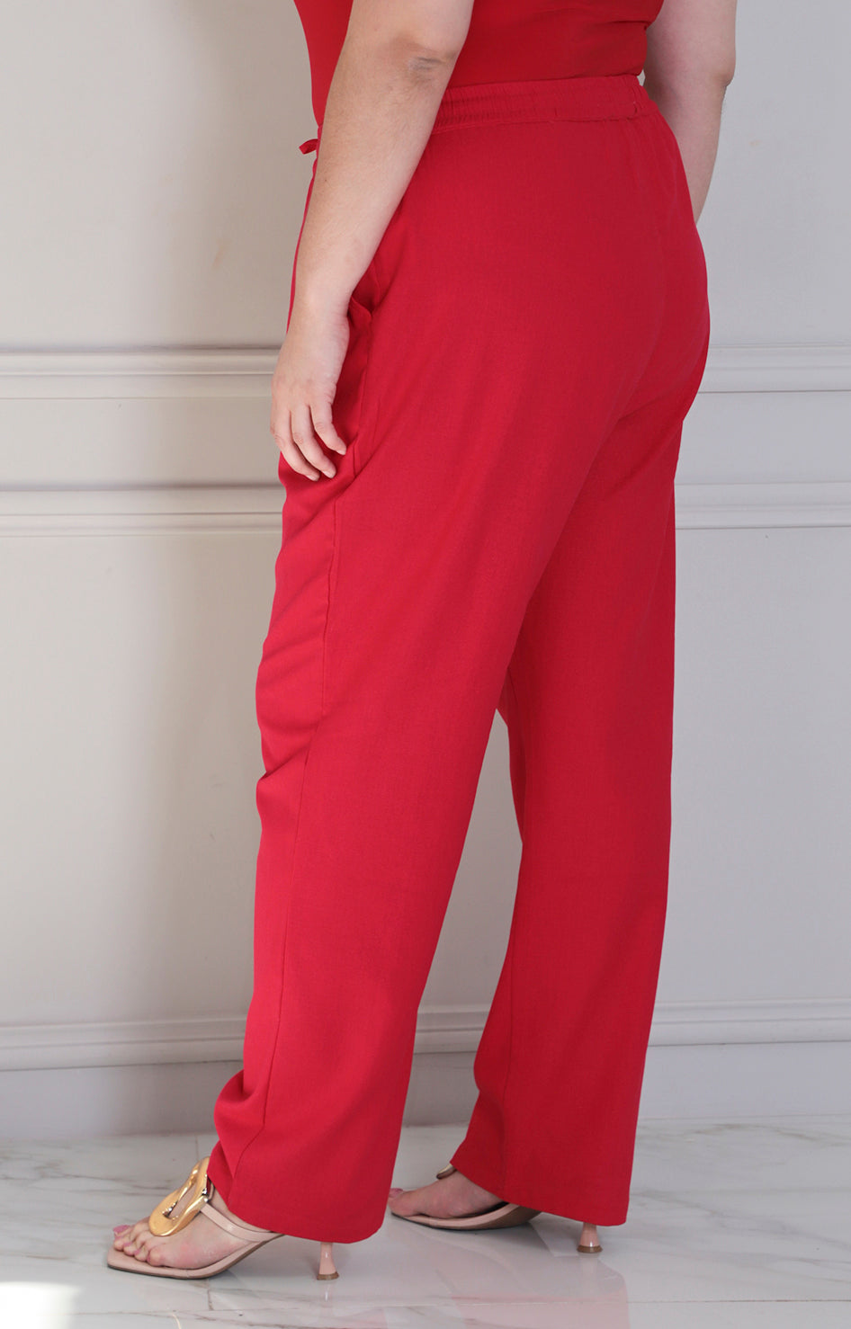 IA Pantalon recto con elàstico - PANTALON CURVY Boutiquemirel 