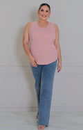 Pantalòn de mezclilla con brillos - PANTALON MEZCLILLA CURVY Boutiquemirel 