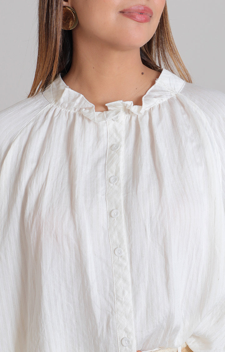 Conjunto blanco de rayas - CONJUNTO Boutiquemirel 