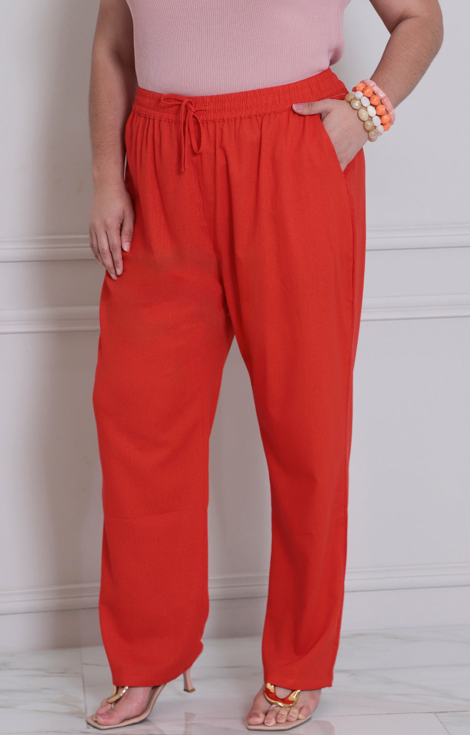 Pantalon recto con elàstico - PANTALON CURVY Boutiquemirel 