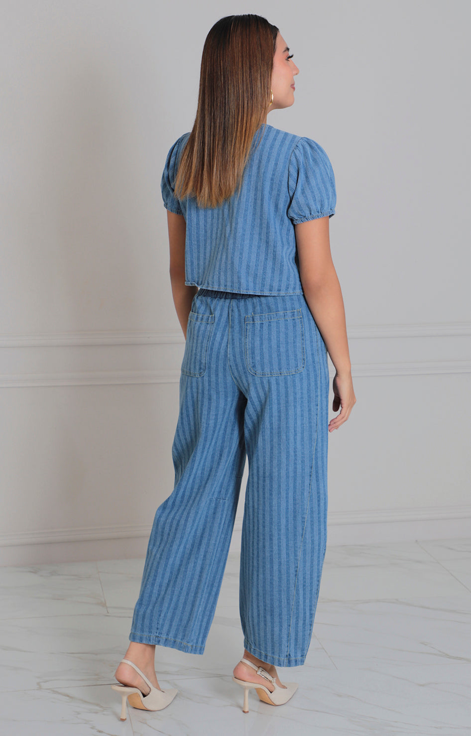 Conjunto de mezclilla claro - CONJUNTO REGULAR Boutiquemirel 