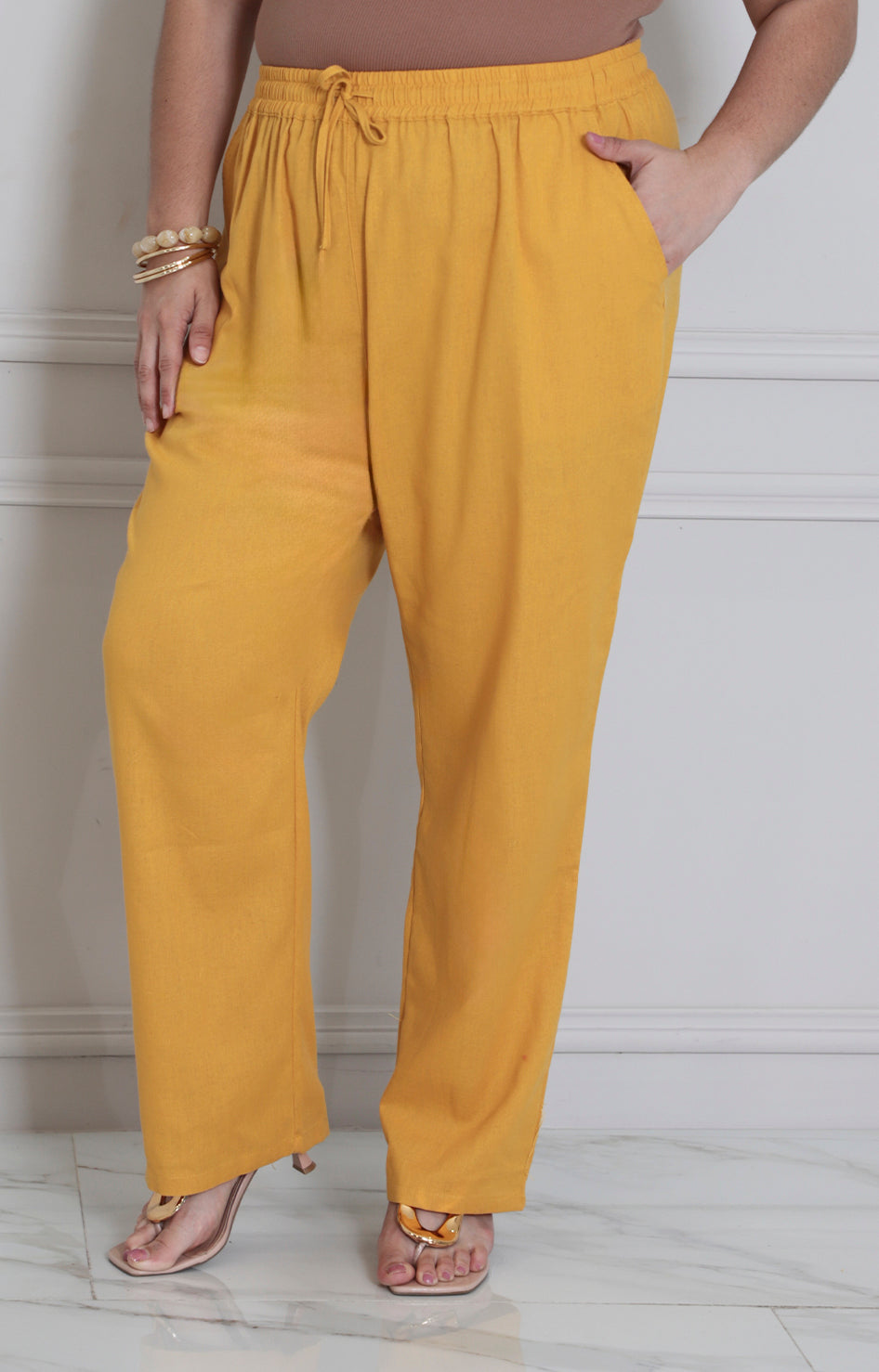 Pantalon recto con elàstico - PANTALON CURVY Boutiquemirel 
