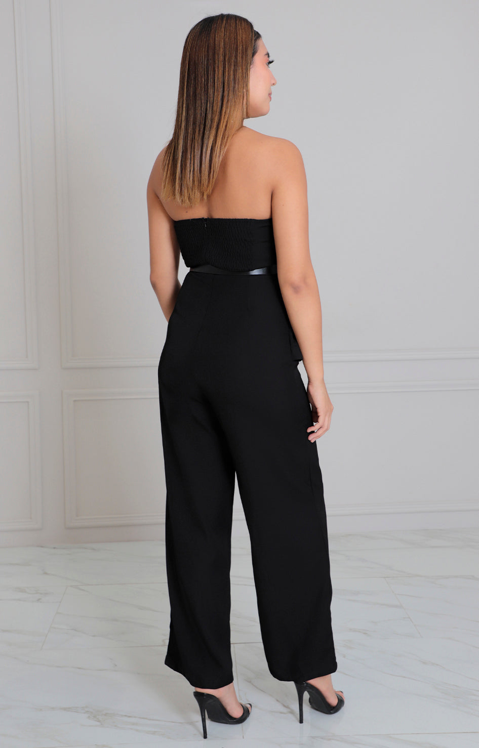 Palazzo strapple con cinturón - PALAZZO LARGO REGULAR Boutiquemirel 