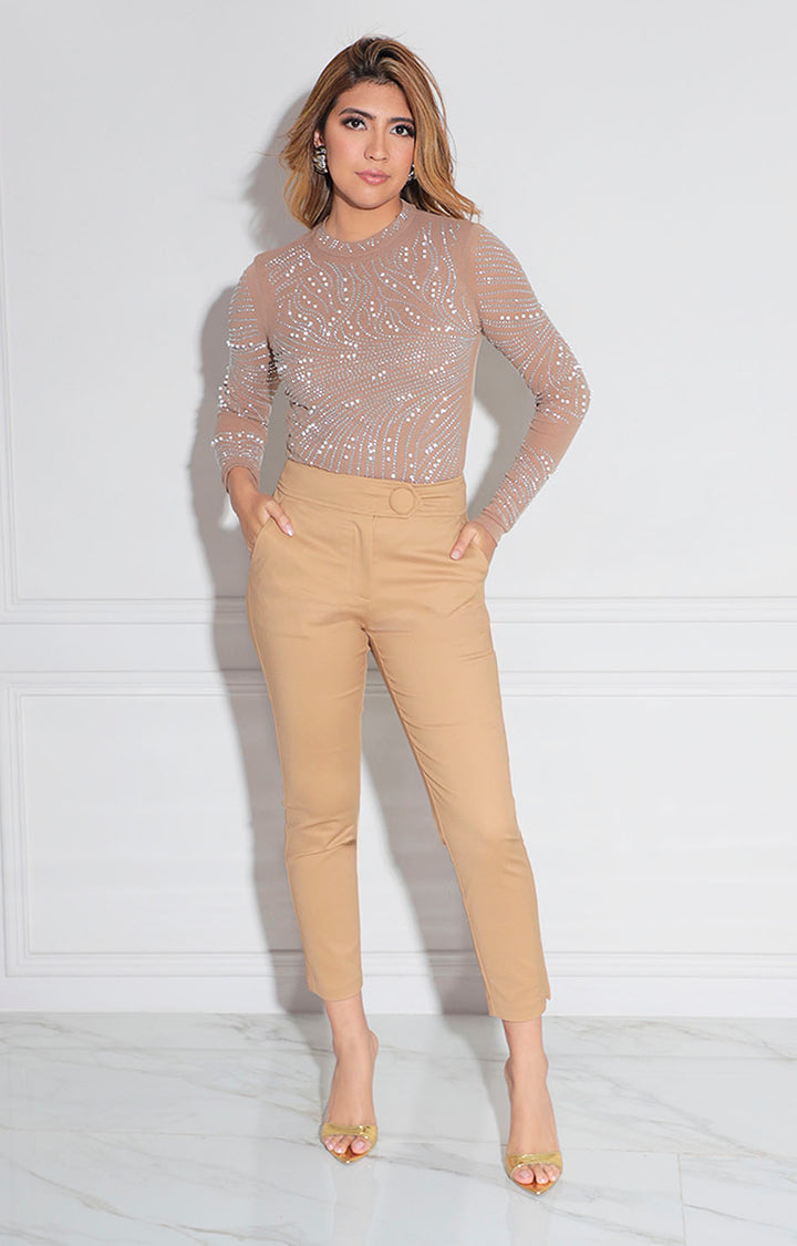 Pantalón beige