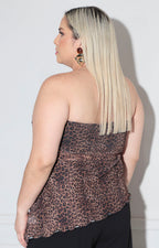 Blusa strapless print - BLUSA XL Boutiquemirel 