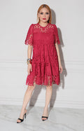 Vestido rojo cherry - VESTIDO Boutiquemirel 