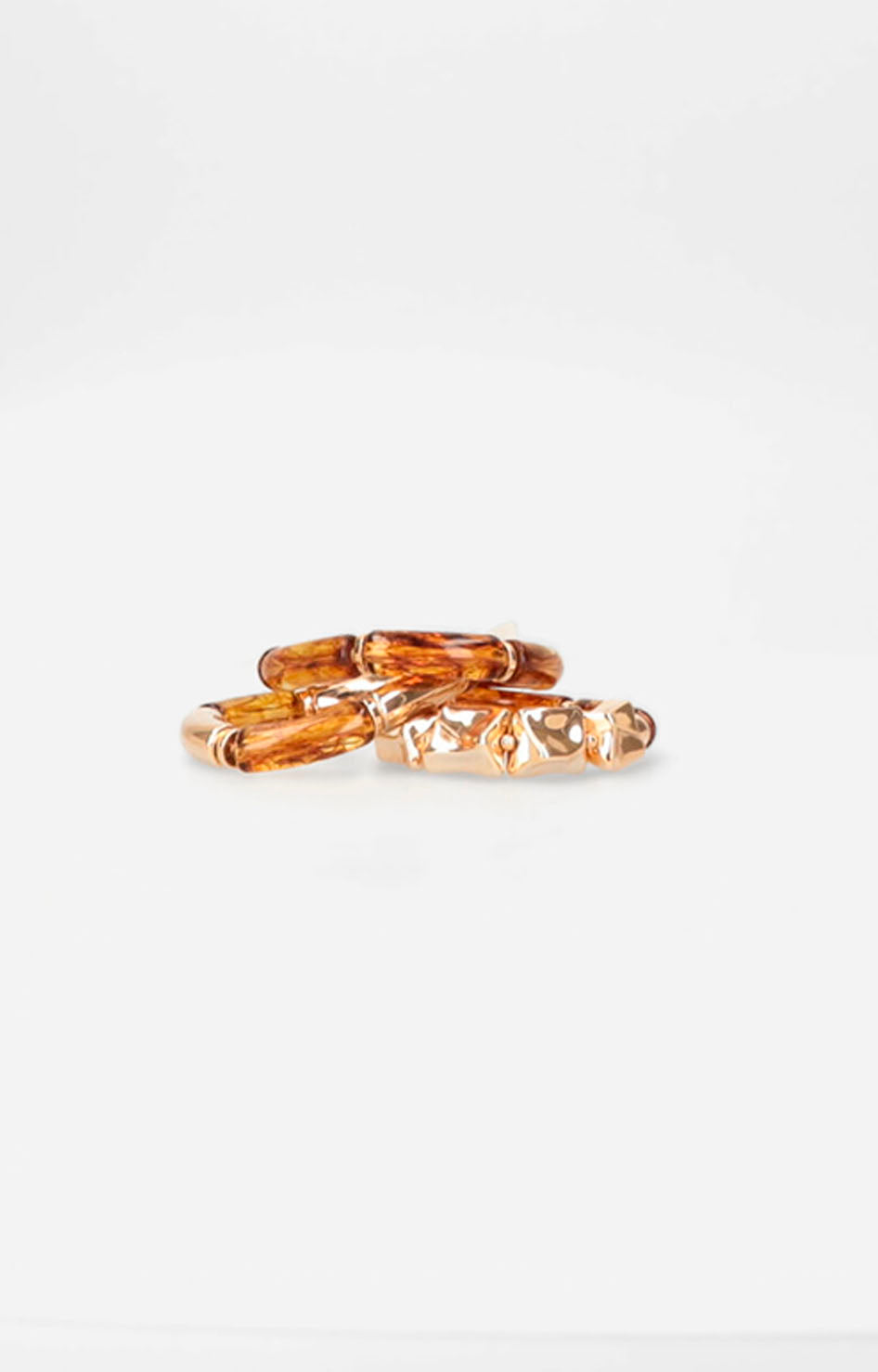 Trío de pulseras café - PULSERA Boutiquemirel 