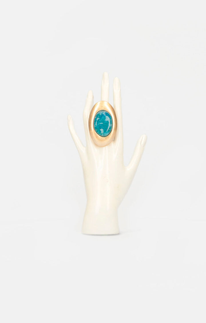 Anillo con piedra azul - ANILLO Boutiquemirel 