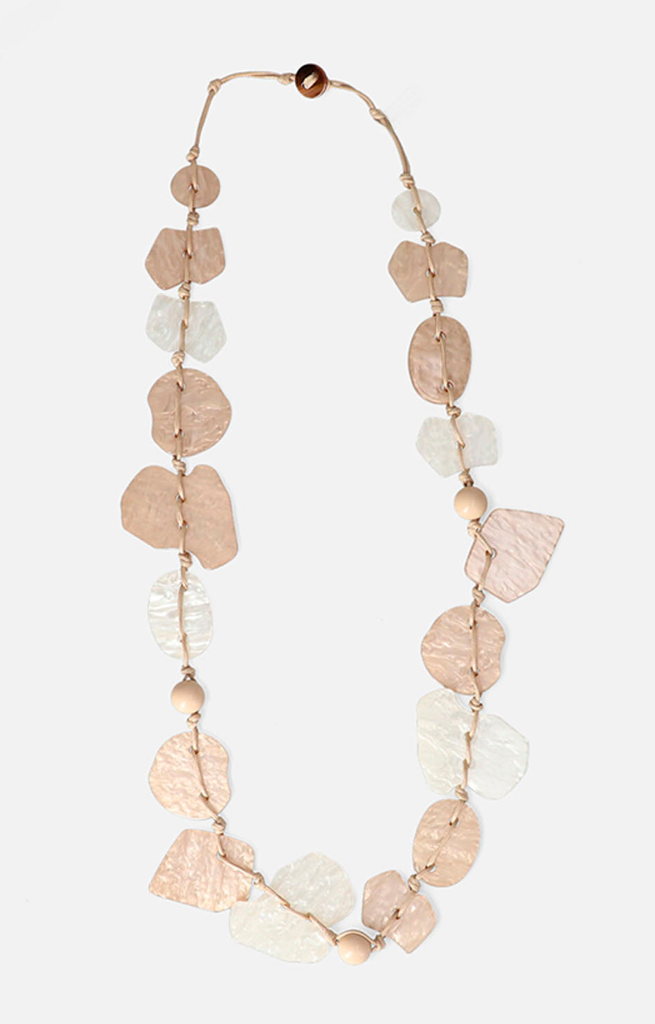 Collar trenzado beige - COLLAR Boutiquemirel 