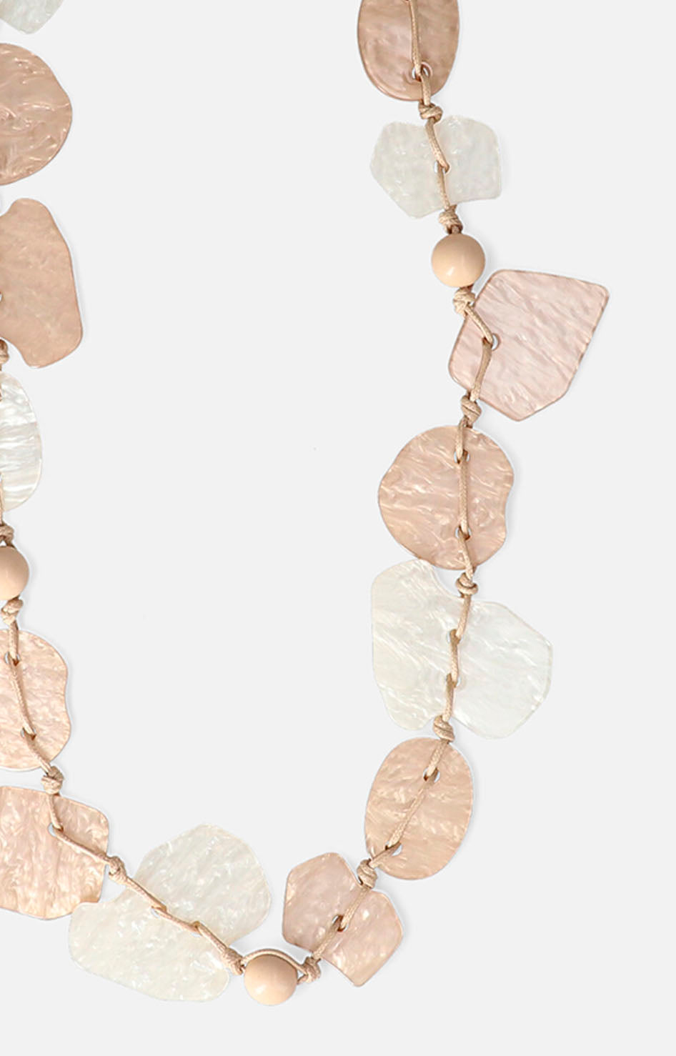 Collar trenzado beige - COLLAR Boutiquemirel 