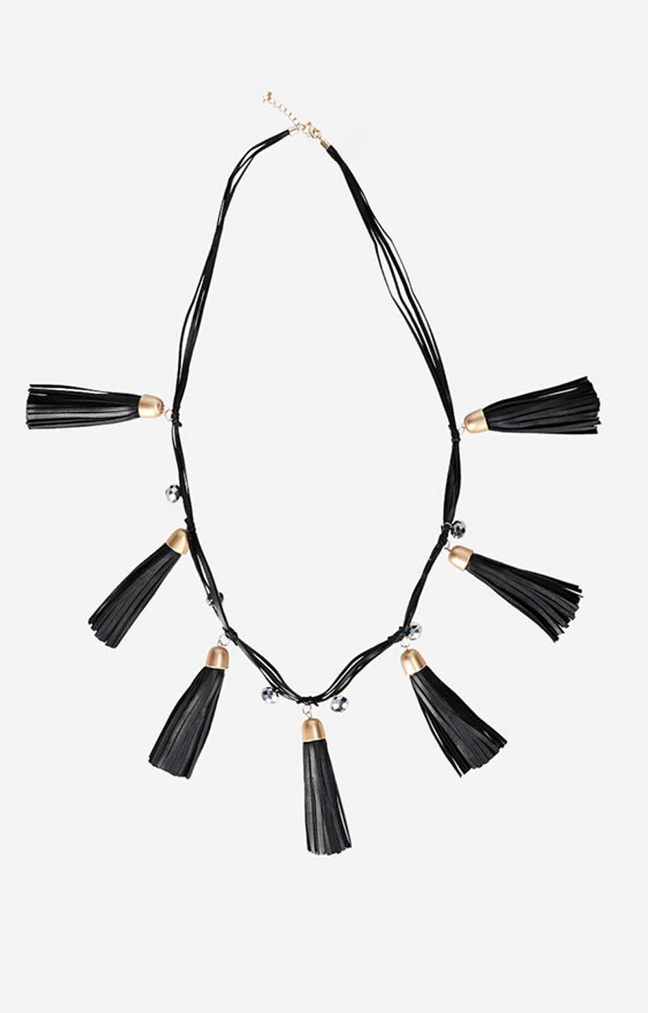 Collar negro con piedras - COLLAR Boutiquemirel 