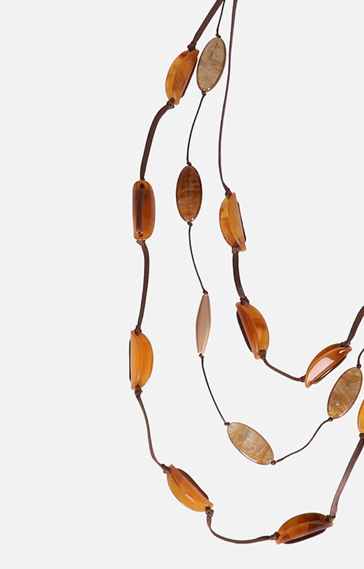 Collar carey café - COLLAR Boutiquemirel 