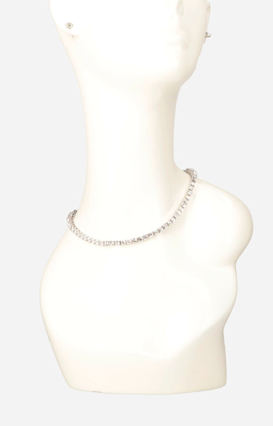 Collar plata con aretes - S Boutiquemirel 