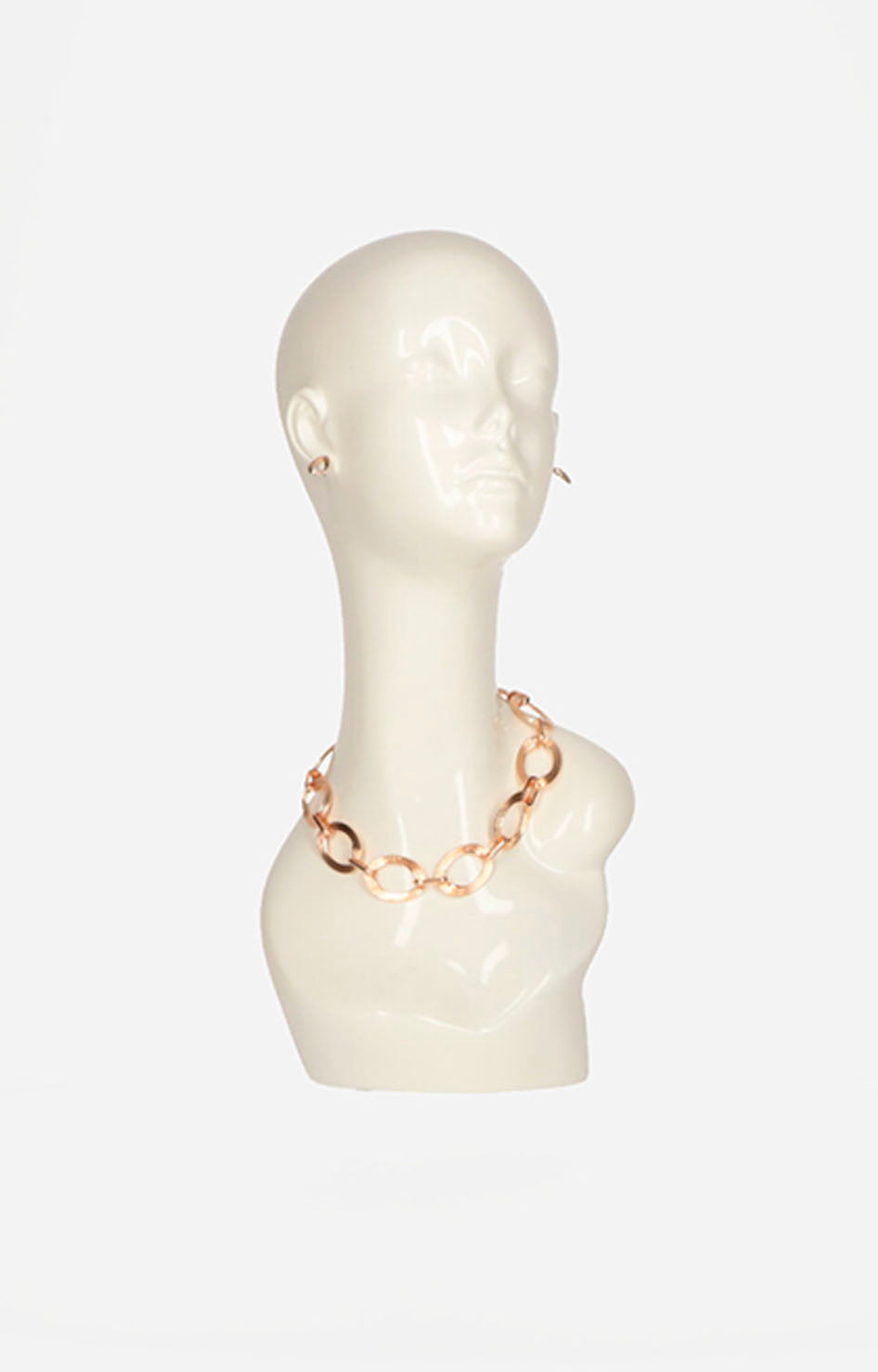 Collar dorado con aretes - SET COLLAR Boutiquemirel 