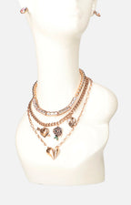 Trío de collares con aretes - SET COLLAR Boutiquemirel 