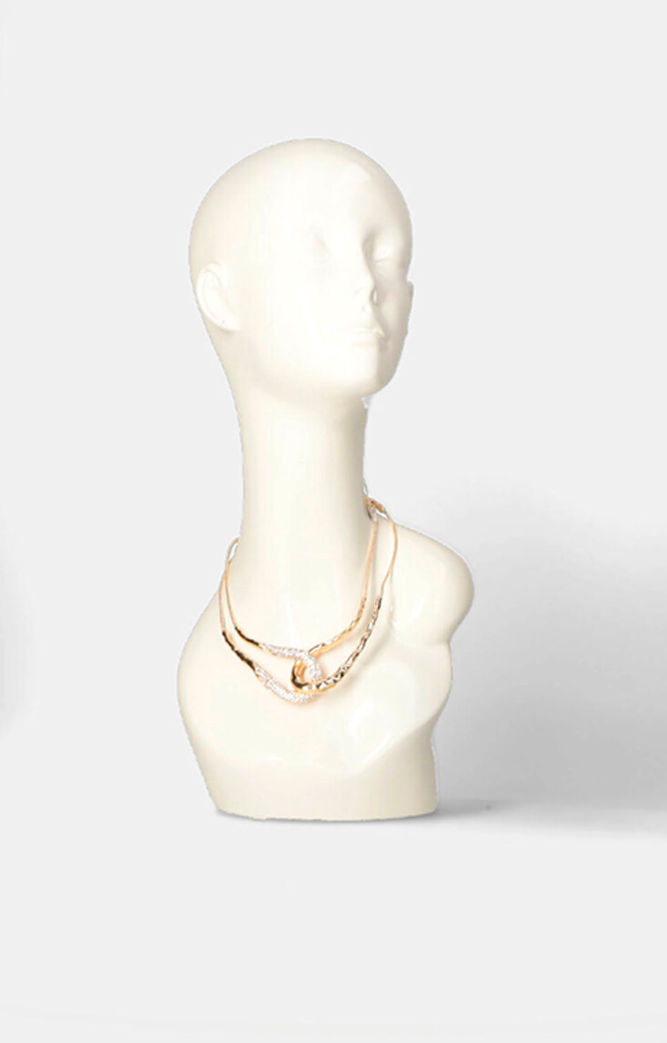 Collar dorado con nudo - COLLAR Boutiquemirel 