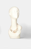 Collar dorado con nudo - COLLAR Boutiquemirel 