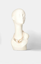 Collar dorado con nudo - COLLAR Boutiquemirel 
