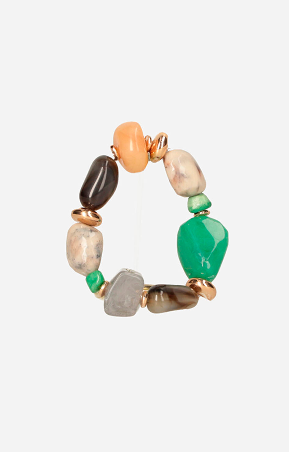 Pulsera con piedras verdes - PULSERA Boutiquemirel 