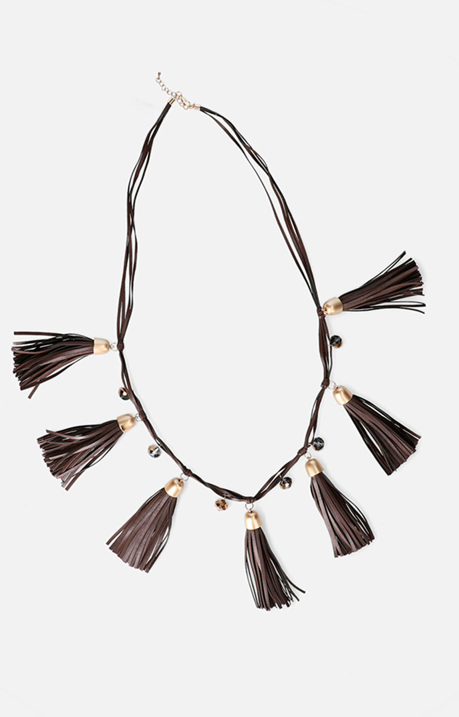 Collar café con piedras - COLLAR Boutiquemirel 