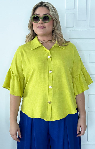 Blusa verde limón - Boutiquemirel