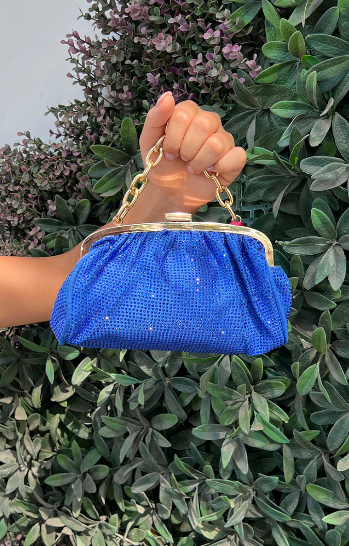 Bolsa con brillos azul - Boutiquemirel