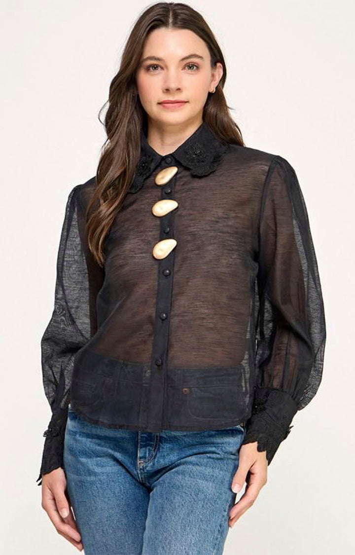 Camisera negra - BLUSA Boutiquemirel 