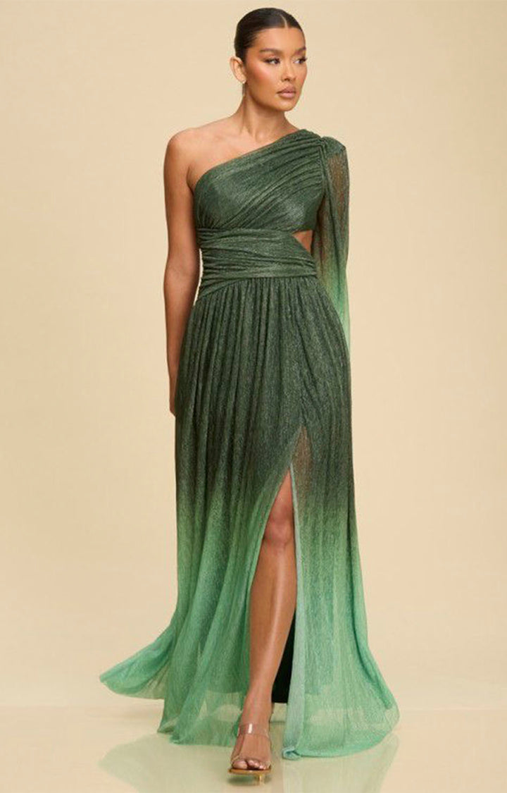 V*10-25*LUXXEL*LD12011*VERDE - VESTIDO Boutiquemirel 