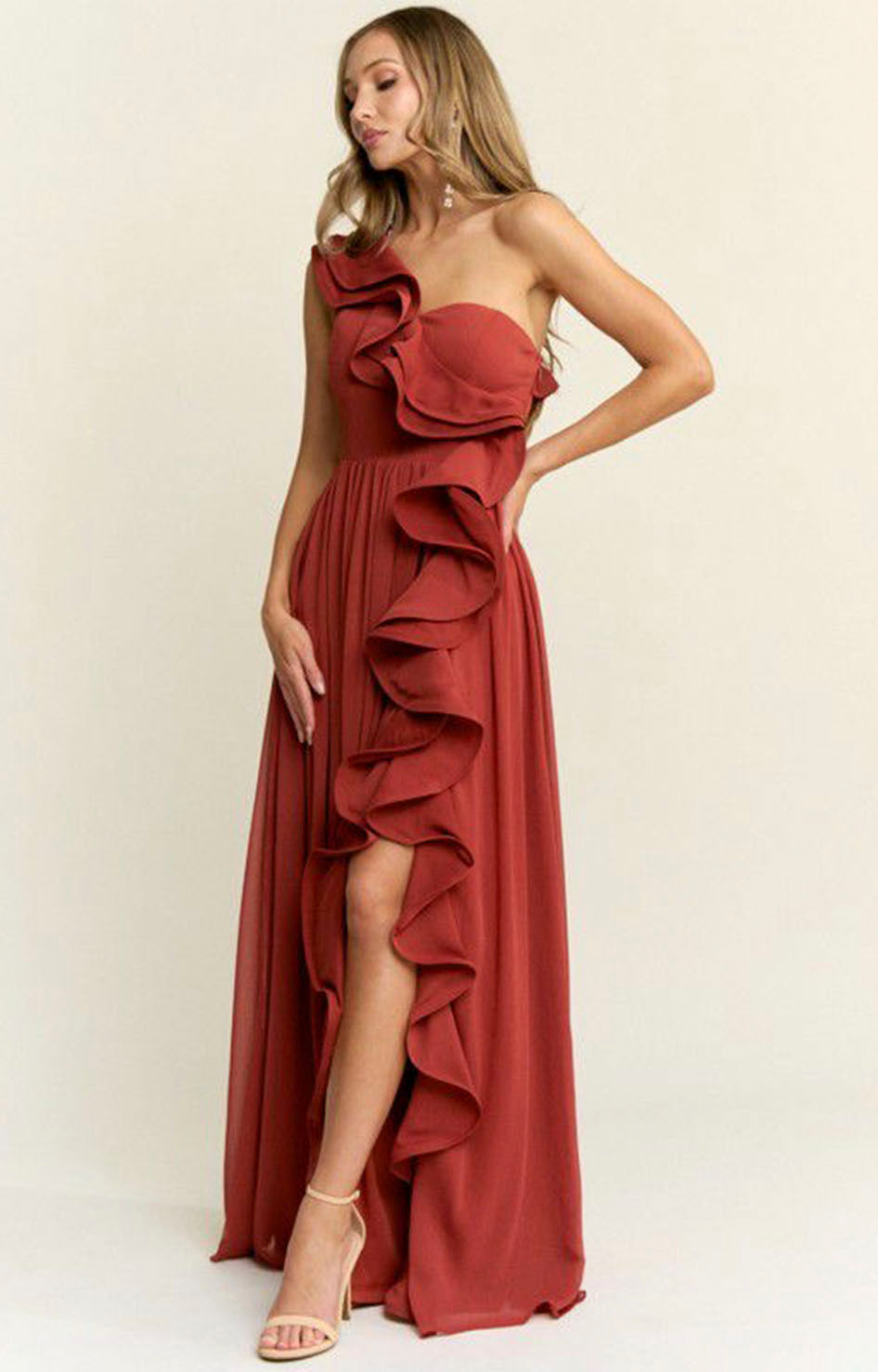 Vestido de gala chedrón - VESTIDO Boutiquemirel 