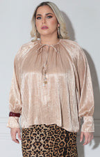 Blusa beige - BLUSA XL Boutiquemirel 