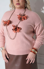 Suéter rosa - BLUSA XL Boutiquemirel 