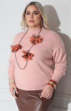 Suéter rosa - BLUSA XL Boutiquemirel 