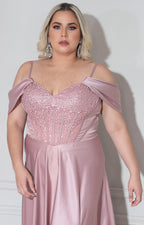 Vestido rosa de gala - VESTIDO XL Boutiquemirel 