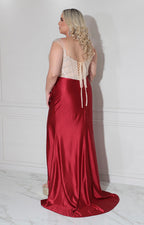 Vestido rojo de gala - VESTIDO XL Boutiquemirel 
