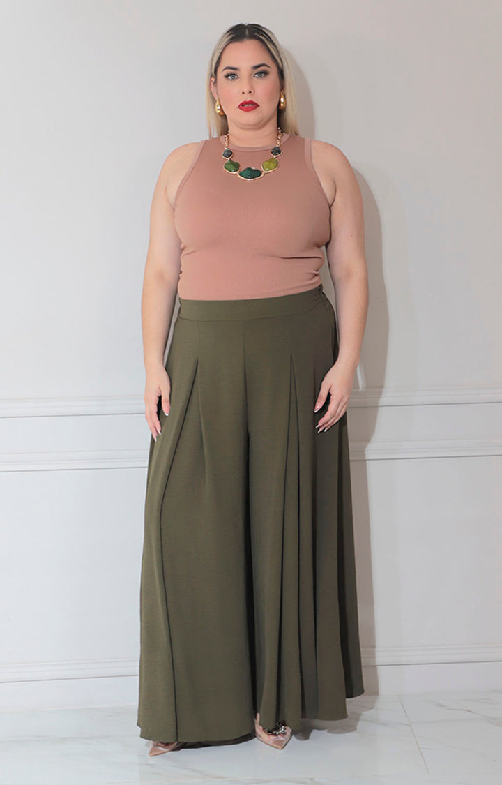 Pantalón verde olivo