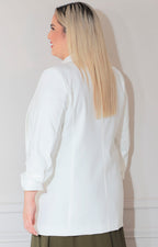 Blazer blanco - SACO XL Boutiquemirel 
