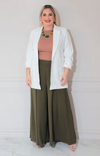 Blazer blanco - SACO XL Boutiquemirel 