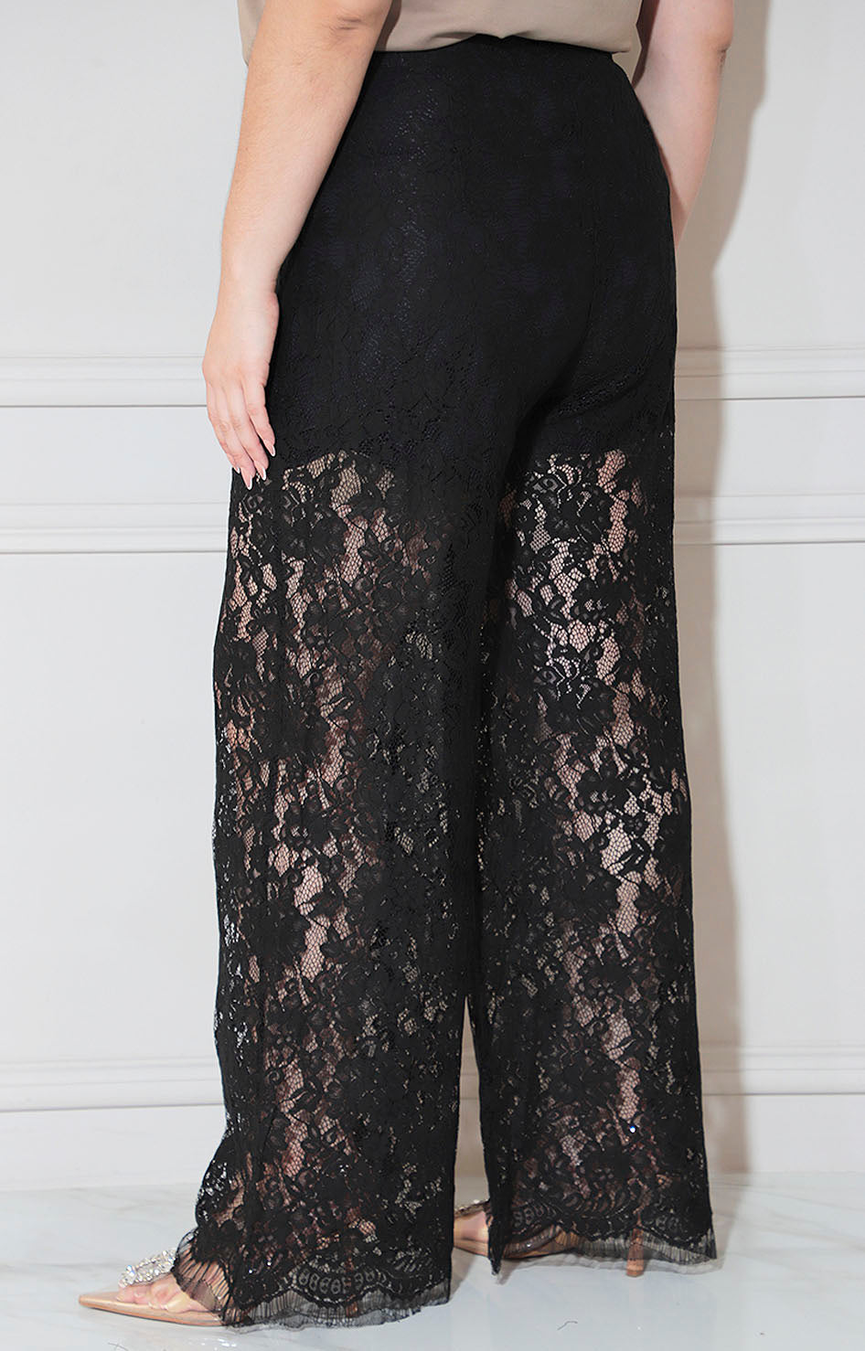 Pantalón denim negro