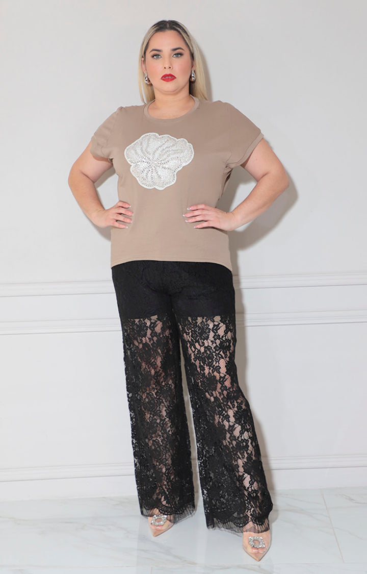 Pantalón denim negro