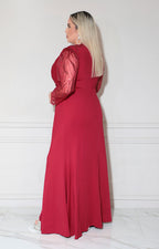 Vestido rojo de gala - VESTIDO XL Boutiquemirel 