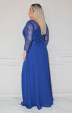 Vestido azul de gala - VESTIDO XL Boutiquemirel 