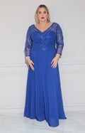Vestido azul de gala - VESTIDO XL Boutiquemirel 