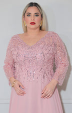 Vestido rosa de gala - VESTIDO XL Boutiquemirel 