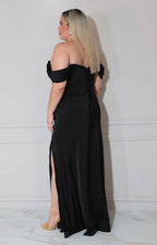 Vestido formal negro - VESTIDO XL Boutiquemirel 