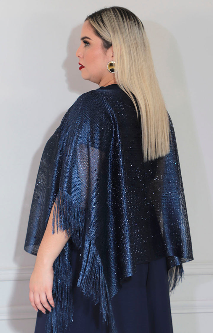 Kimono azul marino
