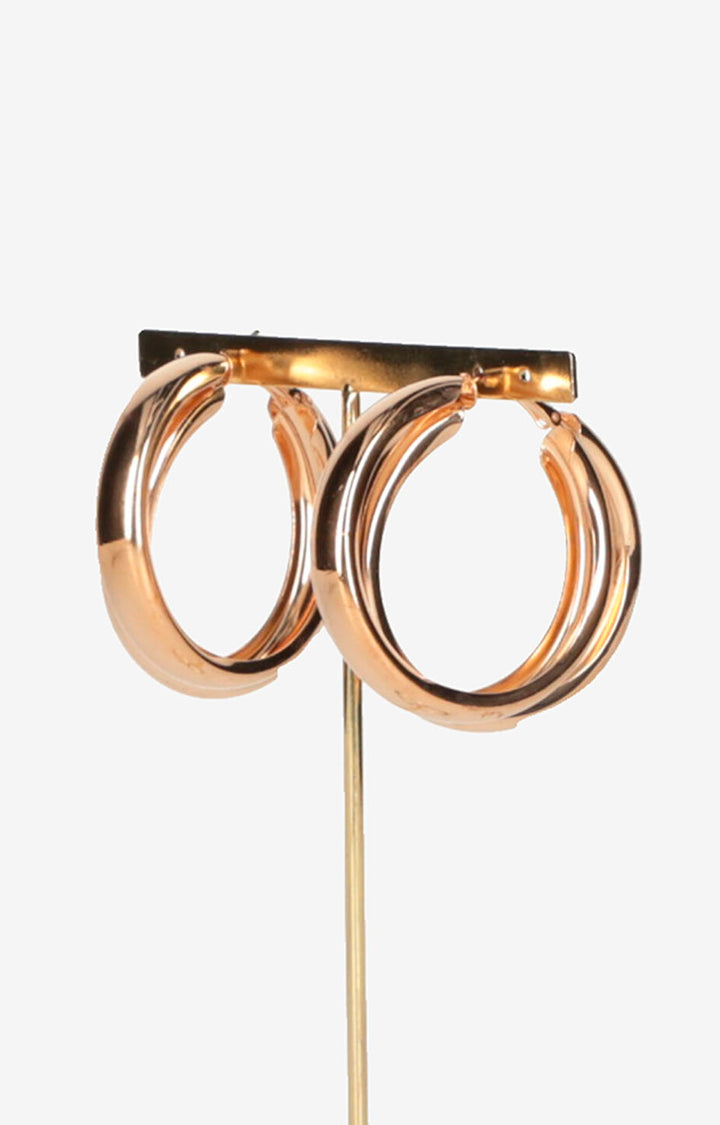 Arracada doble dorada - ARETE Boutiquemirel 