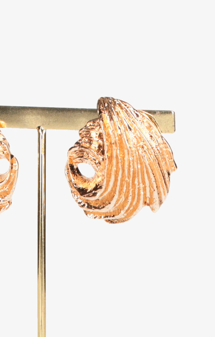 Arete dorado corrugado - ARETE Boutiquemirel 