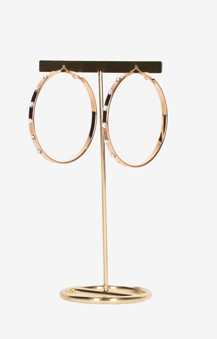 Arracada dorada con piedras - ARETE Boutiquemirel 