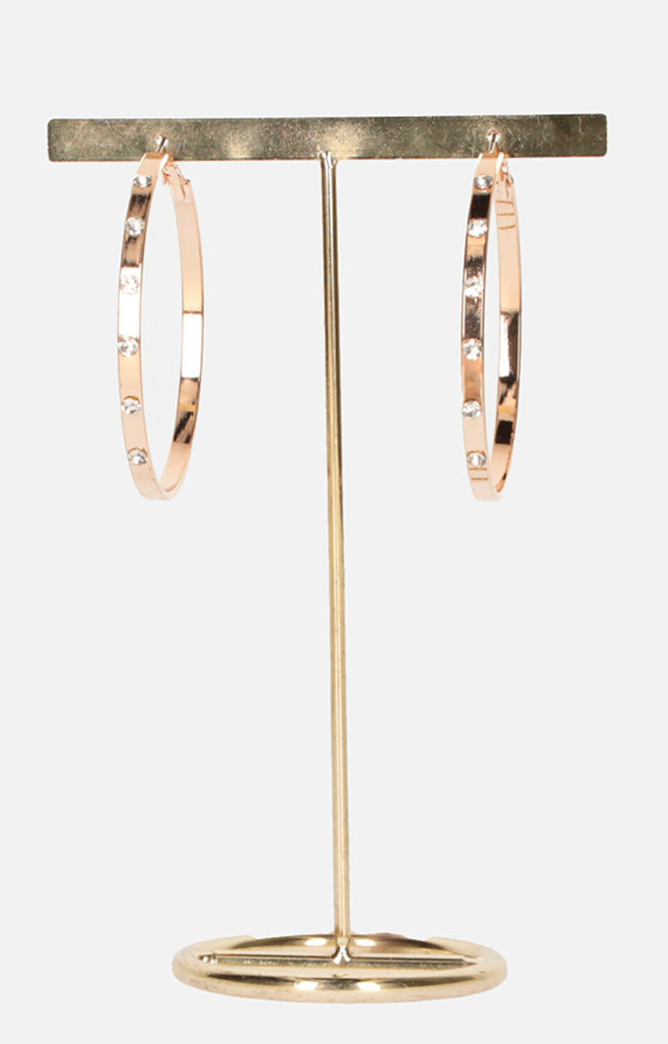 Arracada dorada con piedras - ARETE Boutiquemirel 